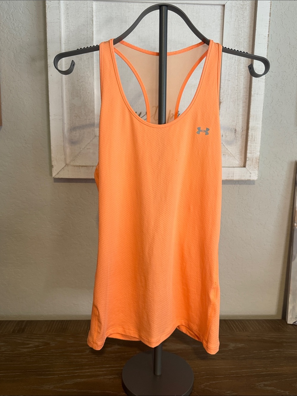 Under Armour Women's Tangerine Orange Racerback Tank